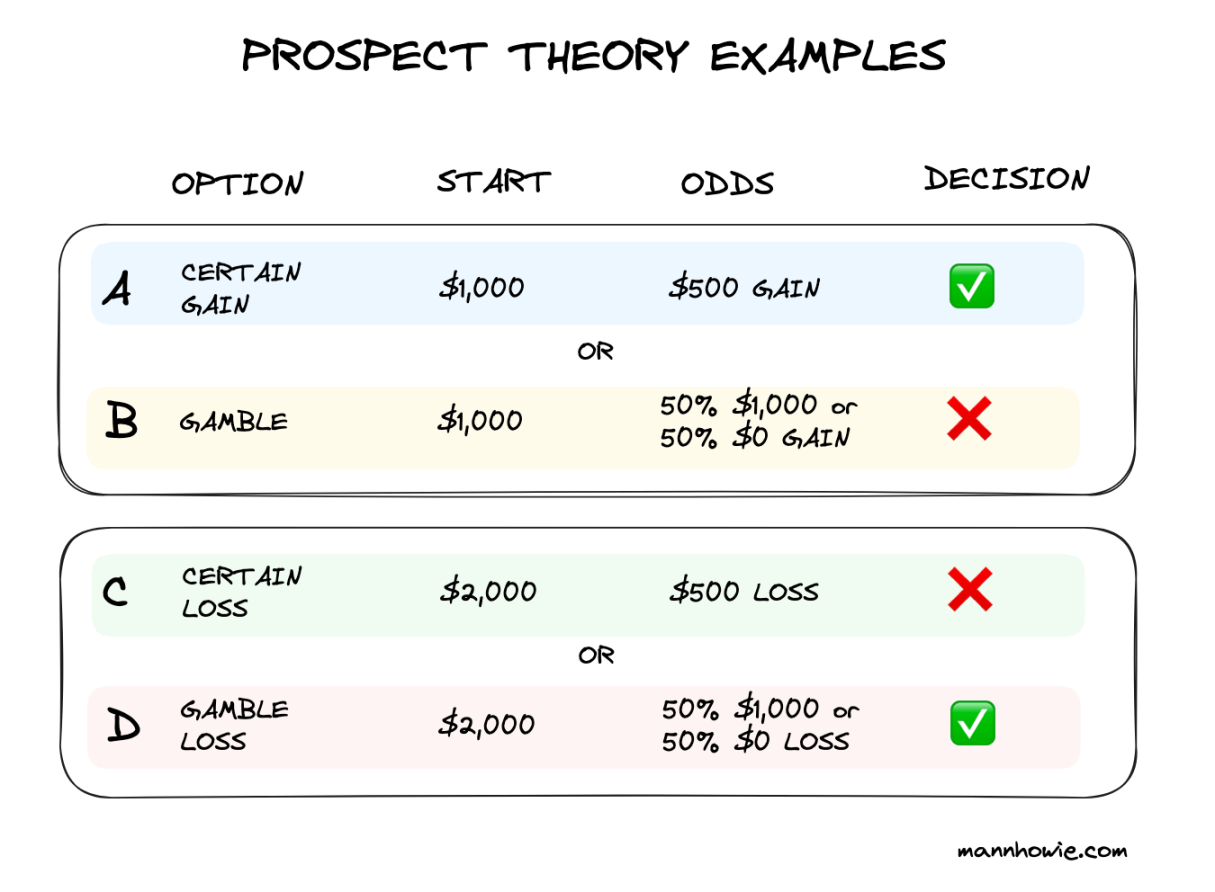 Prospect Theory: Examples from Big Tech
